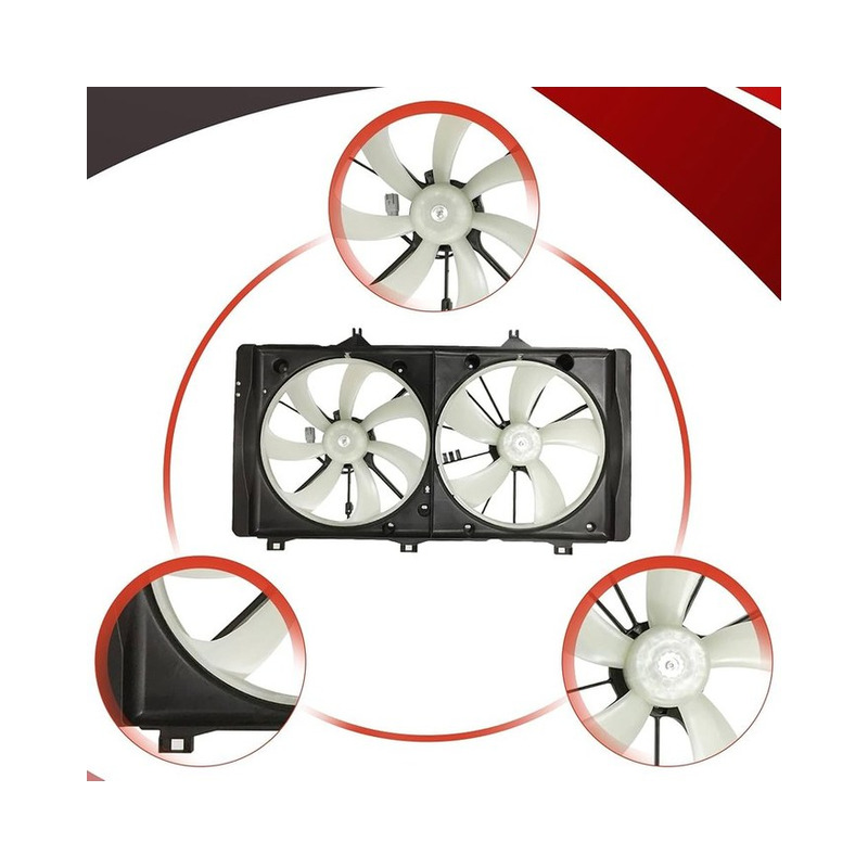 Engine Cooling Fan Assembly (Fan Module), 2.5L Hybrid (16360-F0020)
